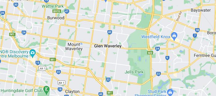 Glen Waverly Gutter Cleaning Service Area